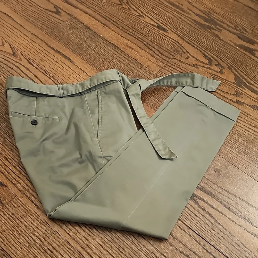 Banana Republic Avery Pant Olive Green Size 4 - Picture 13 of 13